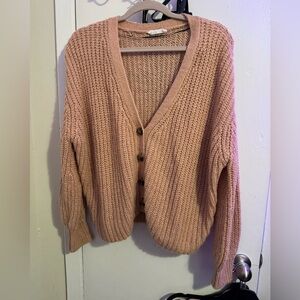 Button up v-neck cardigan